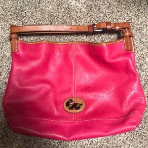 Dooney and Bourke large leather shoulder bag